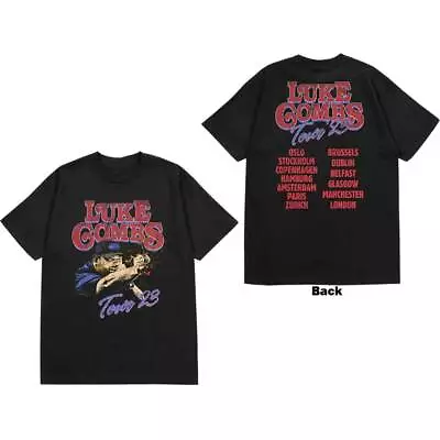 Buy Luke Combs Unisex T-Shirt: Tour '23 Smashing Beer (Back Print & Ex-Tour) OFFICIA • 19.91£