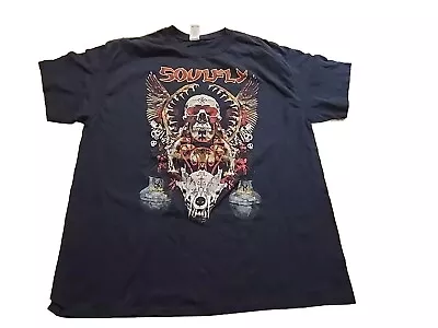 Buy Soulfly Bethlehem's Blood Metal Band Shirt XLarge XL Black Short Sleeve Tee • 32.78£
