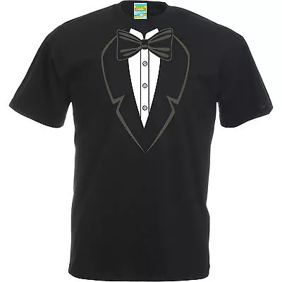 Buy Tuxedo T-Shirt. Funny Tee Comedy Novelty T-shirts Stag Party Gift • 5.95£