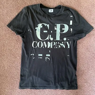 Buy CP Company  T Shirt Mens Size S Black • 20.07£