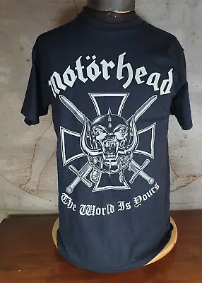 Buy Motorhead – The World Is Yours T Shirt M (U2) • 10£