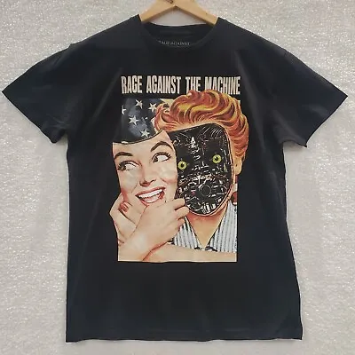 Buy Rage Against The Machine Adult Large Black Robot Lady Concert T-shirt  • 23.56£