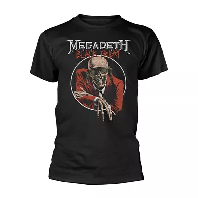 Buy Megadeth Black Friday Black T-Shirt NEW OFFICIAL • 17.99£