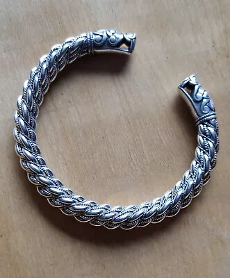 Buy Viking Silver 925, 999 Silver Jewellery Bracelet Armring • 999.99£