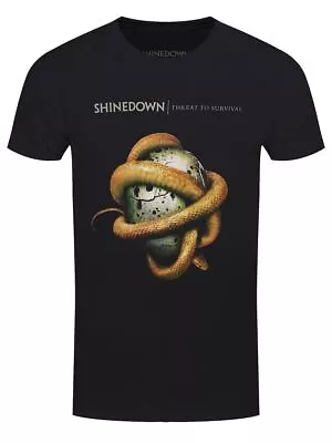Buy Shinedown T-shirt Clean Threat Men's Black • 20.25£