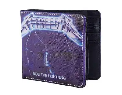 Buy Metallica Wallet Ride The Lightning Album Band Logo New Official Purple Bifold • 18.95£
