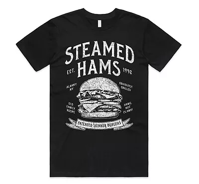 Buy Steamed Hams T-shirt Tee Funny Meme Vintage Retro Gift Skinner TV Show Grill • 11.99£