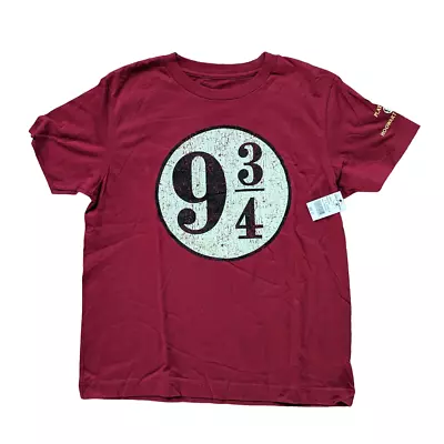 Buy Harry Potter 9 3/4 Red T-Shirt Kids Size M Wizarding World Universal NEW • 11.84£
