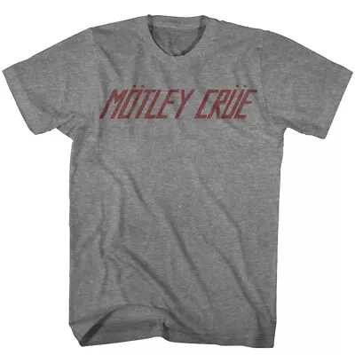 Buy Motley Crue Band Name Logo Men's T Shirt Metal Music Merch • 42.84£