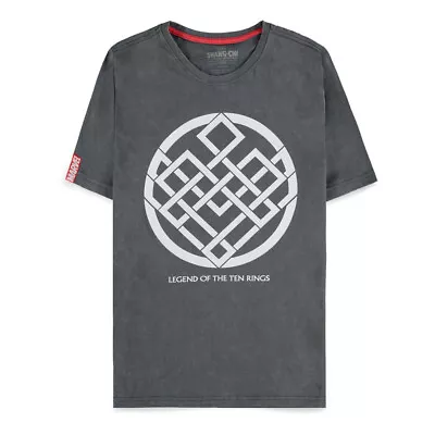 Buy MARVEL COMICS Shang-Chi And The Legend Of The Ten Rings Crest Logo T-Shirt Extra • 24.99£