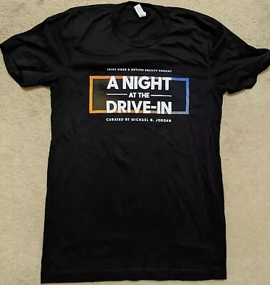 Buy Amazon A Night At The Drive-in Staff Black T-shirt Adult Small Michael B. Jordan • 12.79£