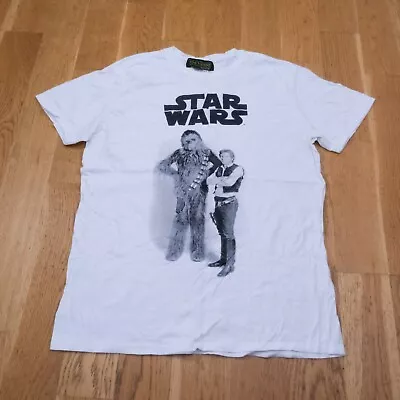 Buy Disney Star Wars Graphic Print T Shirt M L Chewbacca Han Solo Disneyland • 9.99£