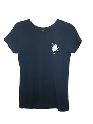 Buy Disney Reserved Size L Ladies Fitted Little Mermaid Flounder T Shirt  • 8.99£