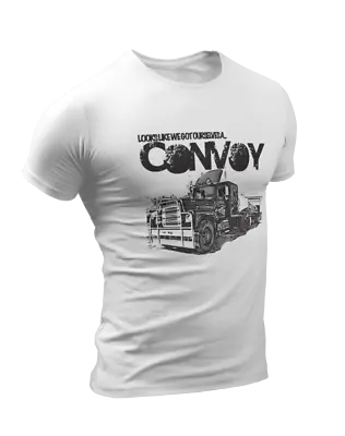 Buy Trucking Trucker Tv Show Rd Mens Film Movie Convoy Birthday T Shirt • 5.99£