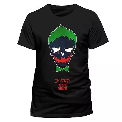 Buy Official Dc Comics Suicide Squad - The Joker Icon Black Unisex T-shirt (new) • 12.99£
