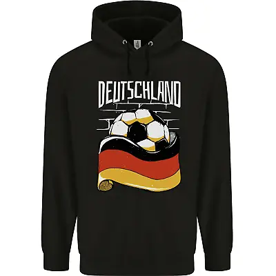 Buy Deutschland Football German Germany Soccer Mens 80% Cotton Hoodie • 19.99£