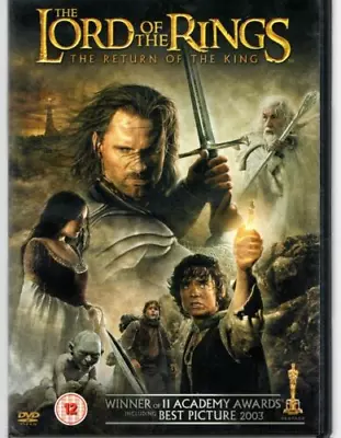 Buy The Lord Of The Rings: The Return Of The King DVD Action & Adventure (2003) - • 1.75£