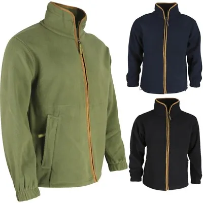 Buy Sale! Country Thermal Fleece Jacket Men's S-2xl Hunting Cold Weather Top • 29.99£