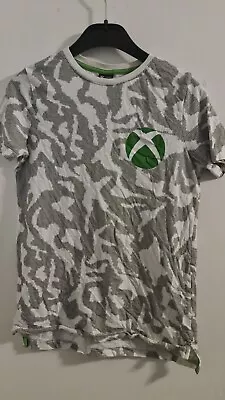 Buy B3 Xbox Camo White T Shirt 9 Years Short Sleeve • 0.99£