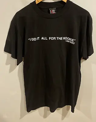 Buy Vintage LIMP BIZKIT Did It For The Nookie Tour 1999 Shirt Medium Giant 90s Band • 75.89£