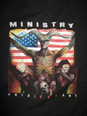 Buy 2015 MINISTRY  AmeriKKKant  Concert Tour (XL) T-Shirt • 37.89£