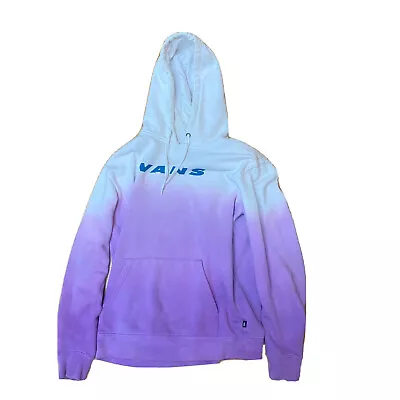 Buy VANS Men's Off The Wall Hoodie Pullover Top Purple And White Small • 20£