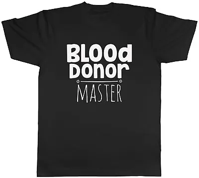 Buy Blood Donor Master Mens Unisex T-Shirt Tee • 8.99£