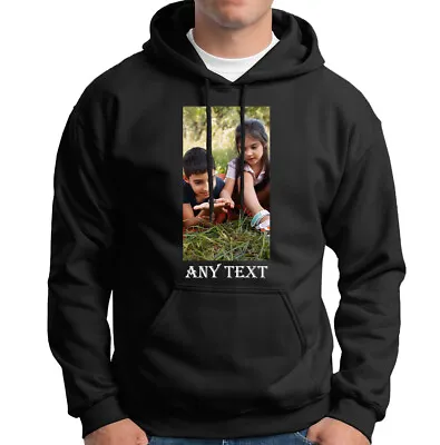 Buy Personalised Any Text & Photo Image Here Stag Do Party Mens Hoody #6NE Lot • 18.99£