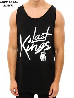 Buy Last Kings Logo Tank Top Shirt Last Kings White Sublimated Tank Top S-2x • 20.75£