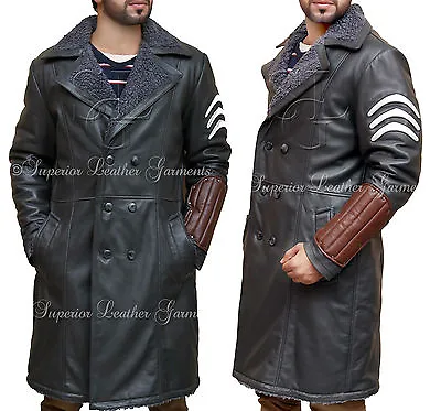 Buy Suicide Squad Jai Courtney Captain Boomerang Genuine Leather Coat • 89.99£