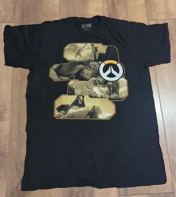 Buy Blizzard Mens Entertainment Jinx Design Gamer T-Shirt Black Gold Size Medium  • 9.95£