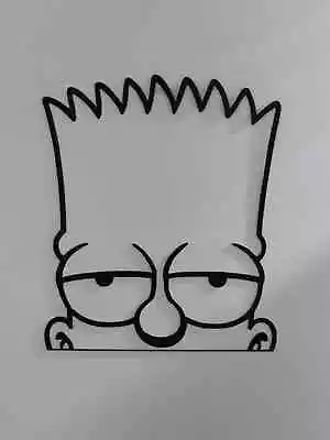 Buy Bart Simpsons Picture Gift Wall 3D Print Art Doodle Merch Simpson • 6.17£