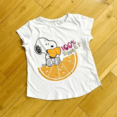 Buy Snoopy T-shirt With Flippable Sequins, Girls Age 14+, Fits Women 4-8 • 4£