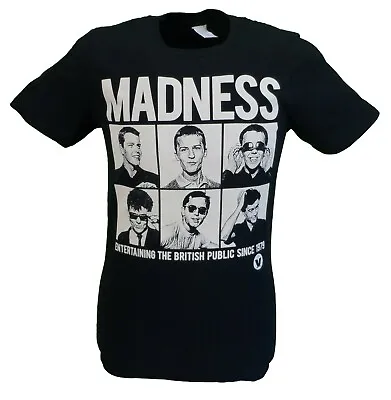 Buy Mens Black Official Madness Since 1979 T Shirt • 17.99£
