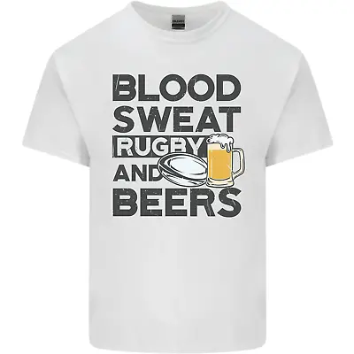 Buy Blood Sweat Rugby And Beers Funny Mens Cotton T-Shirt Tee Top • 8.75£