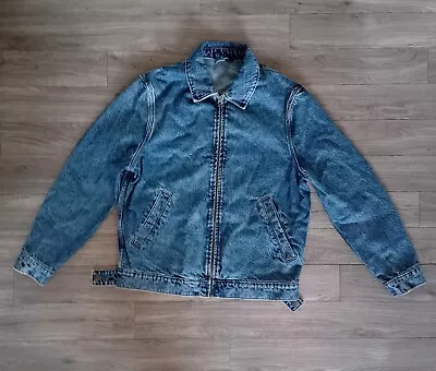 Buy Zara Blue Wash Jean Jacket - Size M • 20£