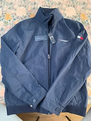 Buy Tommy Hillfiger Large Blue Water Stop Jacket • 80£