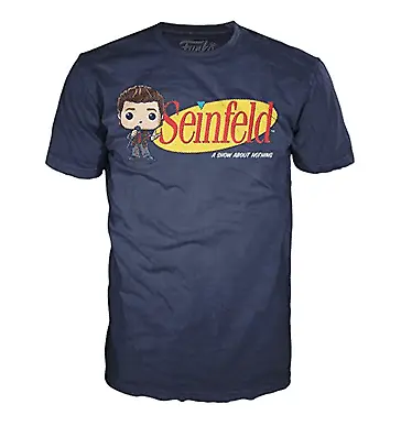 Buy Funko Pop! Tees: Seinfeld - Seinfeld Logo - 3XL T-Shirt For Fans Collectors • 6.99£