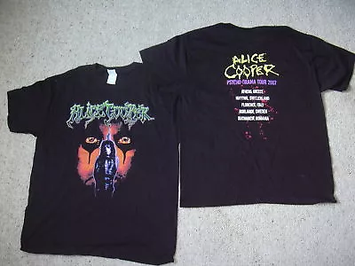 Buy Alice Cooper Hanging Psycho Drama Tour T Shirt New Official Rare School's Out  • 12.99£
