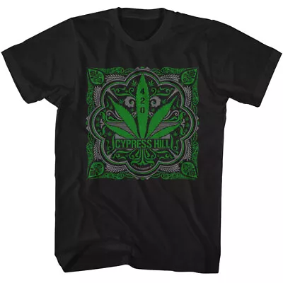 Buy Cypress Hill 420 California Marijuana Leaf Bandana Men's T Shirt Music Merch • 41.23£
