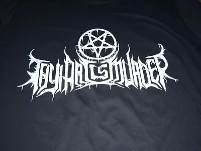 Buy Thy Art Is Murder Godlike Tour Black T-shirt Size Large • 16.99£