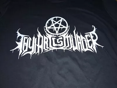 Buy Thy Art Is Murder Godlike Tour Black T-shirt Size Medium • 16.99£