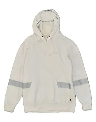 Buy VANS Mens Hoodie Jumper Medium White Cotton AB26 • 12.52£