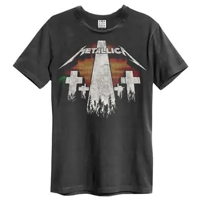 Buy Metallica Master Of Puppets T-Shirt Cotton Unisex Top By Amplified • 18.36£