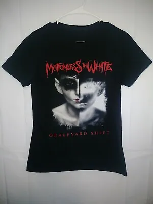 Buy Motionless In White Graveyard Shift Black T-Shirt Size S Small • 11.06£
