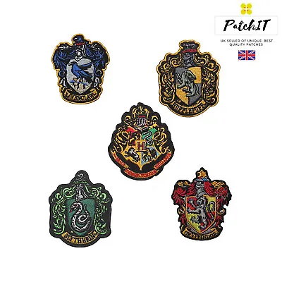Buy Harry Potter Movie Logo Patch To Iron On/Sew On Embroidered Patch/Badge • 2.99£