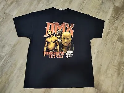 Buy DMX BLACK T-SHIRT Legends Never Die Ruff Riders RIP 2XL • 33.07£