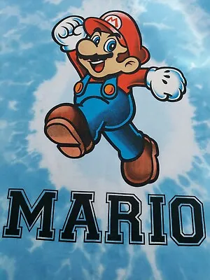 Buy Super Mario Classic Retro 2010 Nintendo Blue T Shirt Large Mens Official Merch • 13.91£