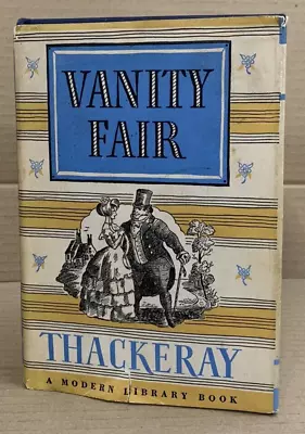 Buy Vanity Fair - William Makepeace Thackeray - Vintage Hardback W/ Dust Jacket • 7.64£