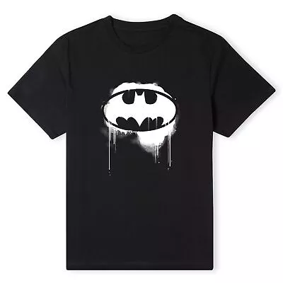 Buy Official DC Comics Justice League Graffiti Batman Unisex T-Shirt • 17.99£